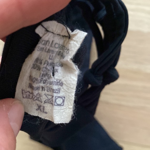 San Lorenzo Tanga Swim Bikini Bottoms with knotted detailing on sides - Picture 5 of 5